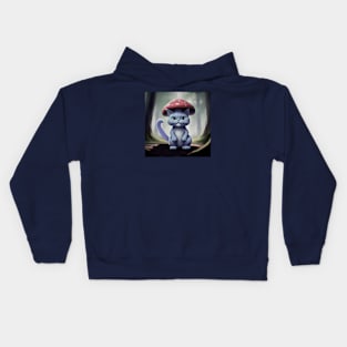 Enchanted cat Kids Hoodie